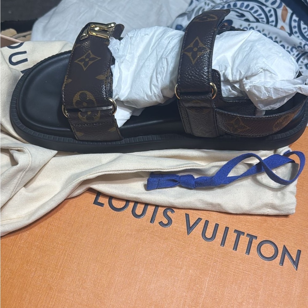 Louis Vuitton Monogram Sandals